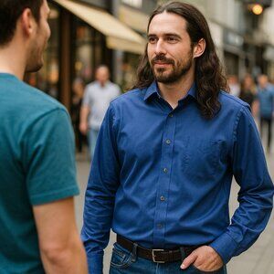 Kenneth Cole Awearness Dress Shirt Neck 16